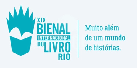 Banner Bienal 2019 no Rio de Janeiro