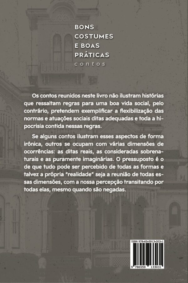 Bons Costumes E Boas Práticas Contos Editora Lux Loja