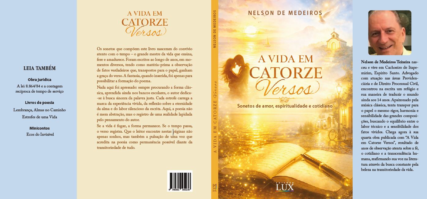 A vida em Catorze Versos: Sonetos de Amor, Espiritualidade e Cotidiano - Imagem 2